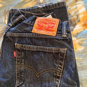 Vintage Authentic 505 Levi’s, dark wash, 30 30